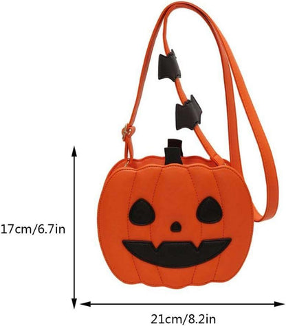 Kürbis Handtasche Halloween Gothic Umhängetasche Teufel Crossbody - Neuheit