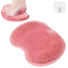 Fußbürste Fußwäsche Massage Pad mit Saugnäpfen Fußmatte