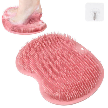 Fußbürste Fußwäsche Massage Pad mit Saugnäpfen Fußmatte