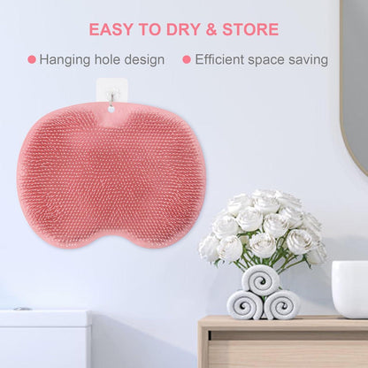 Fußbürste Große Fußwäscher Saugnäpfen Massage Pad Fußmassagegerät Rose