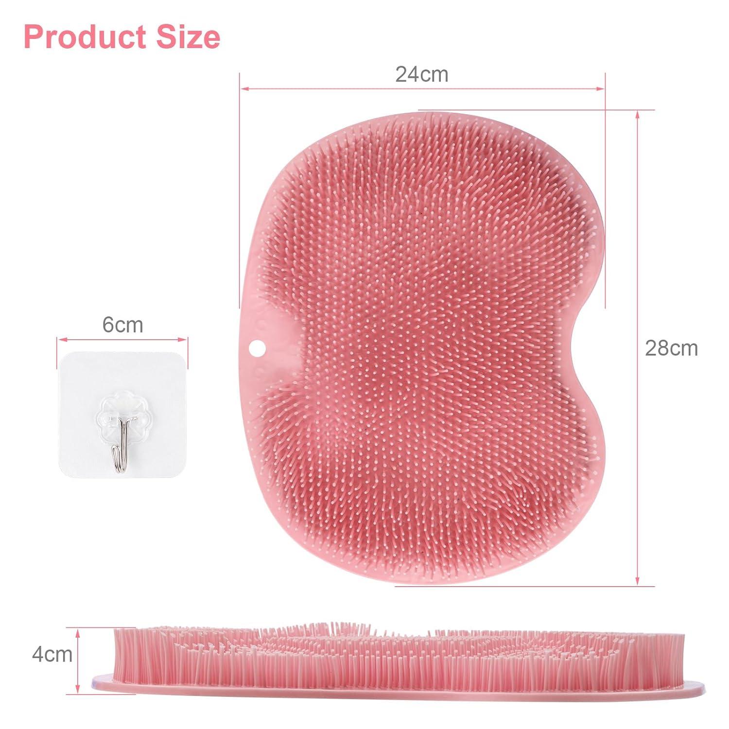 ACWOO Fußmassagegerät mit Saugnäpfen und Massagepad, Rosa
