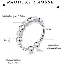 Verstellbarer Anti-Stress Ring Set für Damen – Angst & Spinner Ring