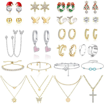 MJARTORIA Schmuck Adventskalender 2024 Damen Mädchen