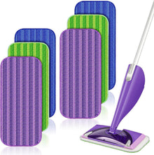 6er Pack Mikrofaser Wischmopp Pads für Swiffer WetJet