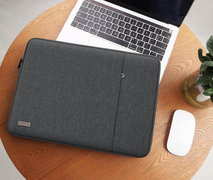 TECOOL 13,3 Zoll Laptop Tasche MacBook Pro Air Stoßfeste Schutzhülle Space Grau