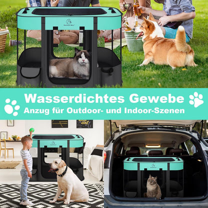 Hundebox Hundelaufstall faltbar wasserdicht transportabel