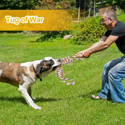 Hundespielzeug Seil Unzerstörbar Große Hunde Baumwolle 55cm+57cmäftig