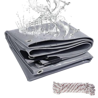 Wasserdichte Abdeckplane 3x3m – Robust & UV-Schutz Grau