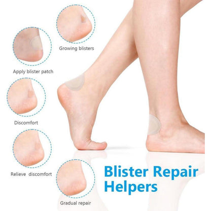 Blasenpflaster Hydrogel Wasserdicht für Ferse & Zehen (16 Stück)