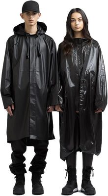 Leichter wiederverwendbarer Regenponcho für Damen und Herren