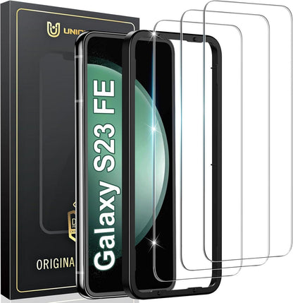 Samsung Galaxy S23 FE Schutzfolie Panzer Glas 3er Pack - 9H