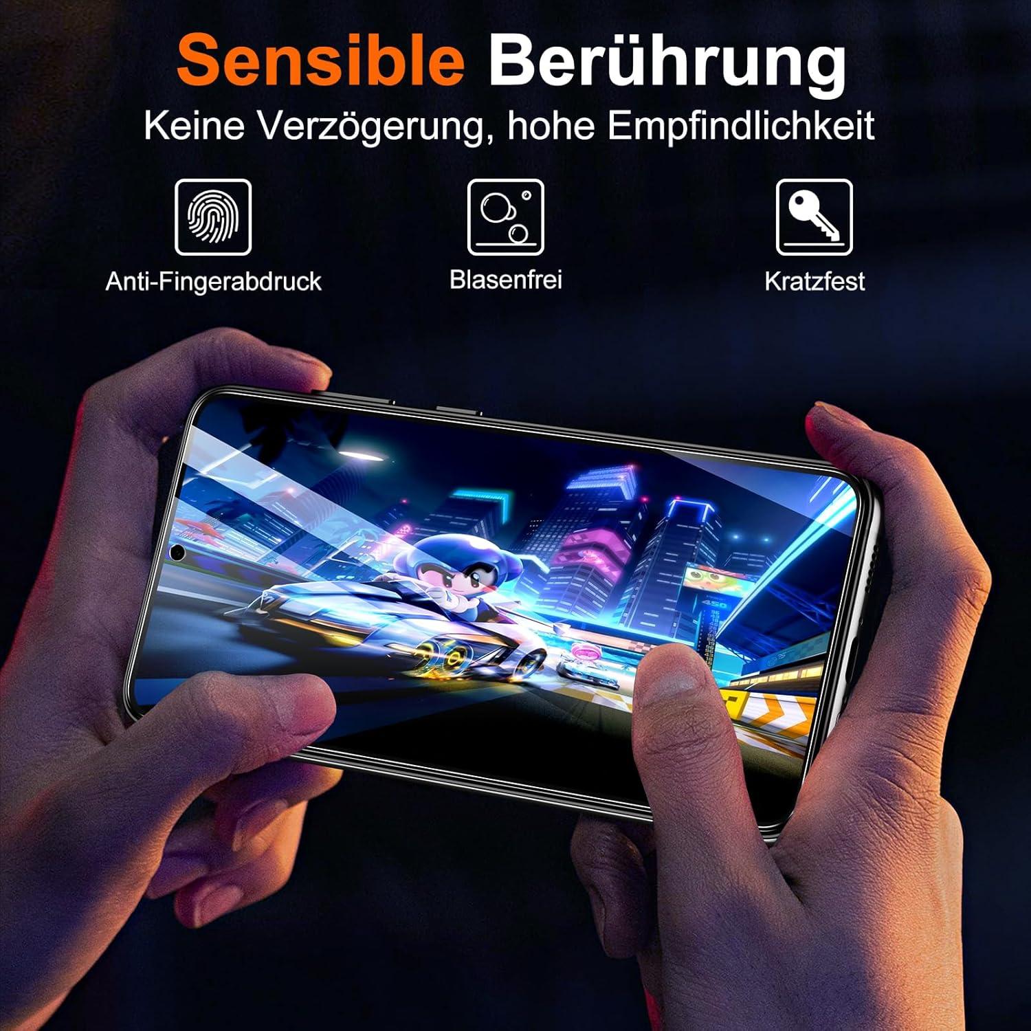 Panzer Schutzfolie für Samsung Galaxy S23 FE, 3 Stück, 9H Härte