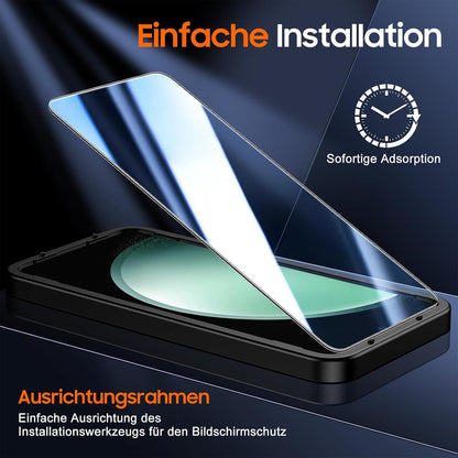 Panzer Schutzfolie Samsung Galaxy S23 FE 3er Set 9H Härte Klar