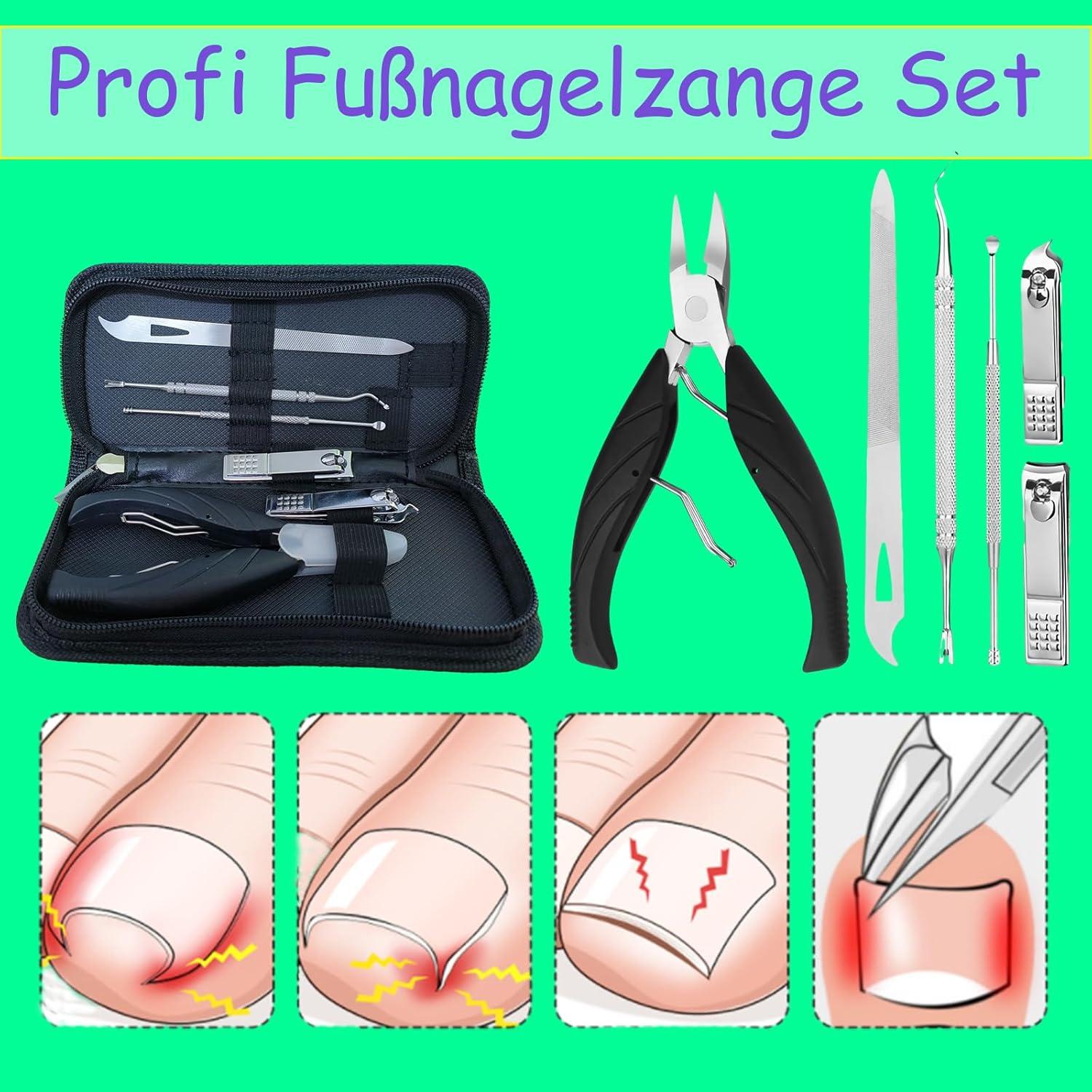 Nagelzange Fußnägel Schmerzfrei Anwenden Pflege Fußnägel