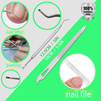 Nagelzange Fußnagel Schere Zange Ergonomisch Wasserdicht Edelstahl