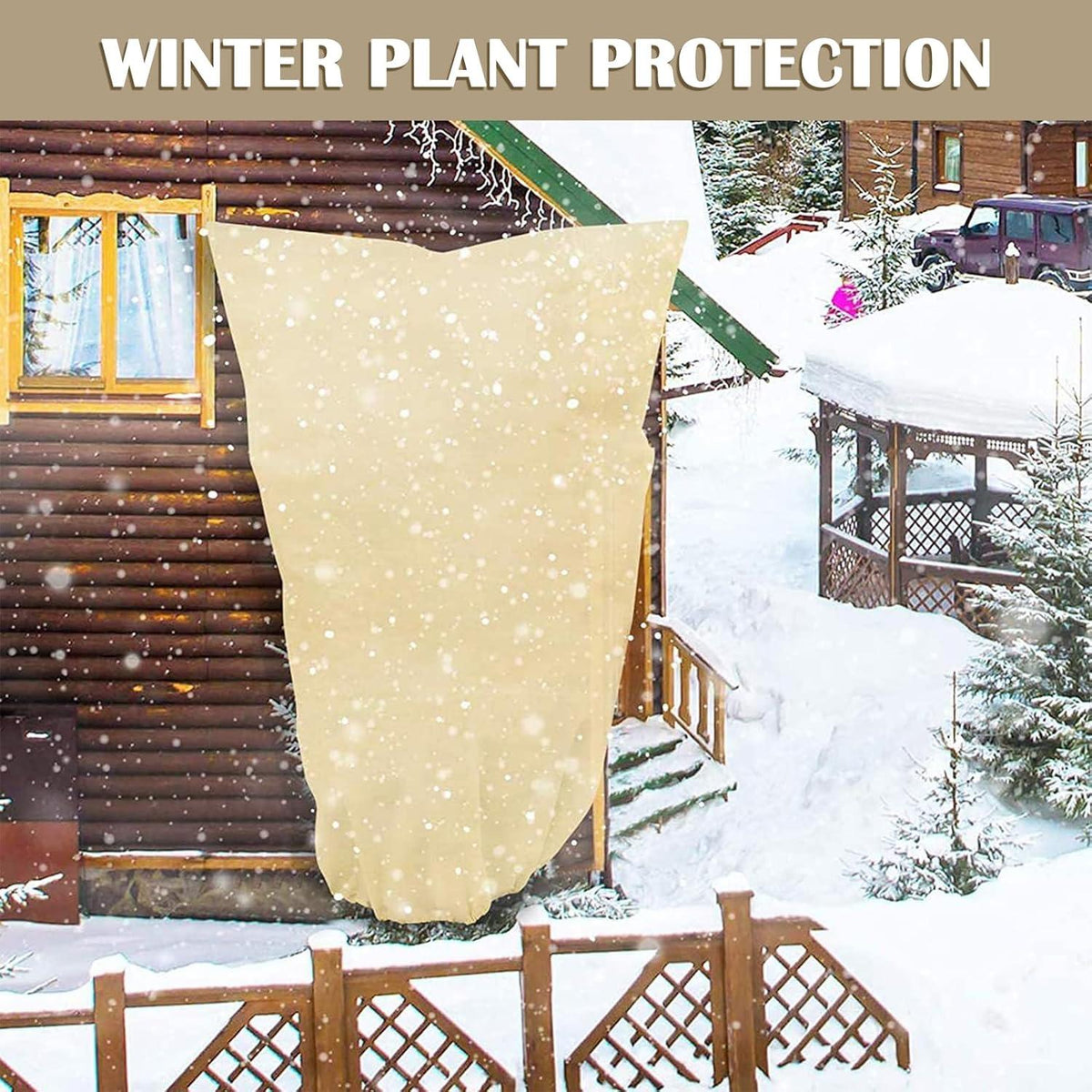 Pflanzenschutz Winter 2 Stk. 80x120cm Frostschutz Pflanzenabdeckung