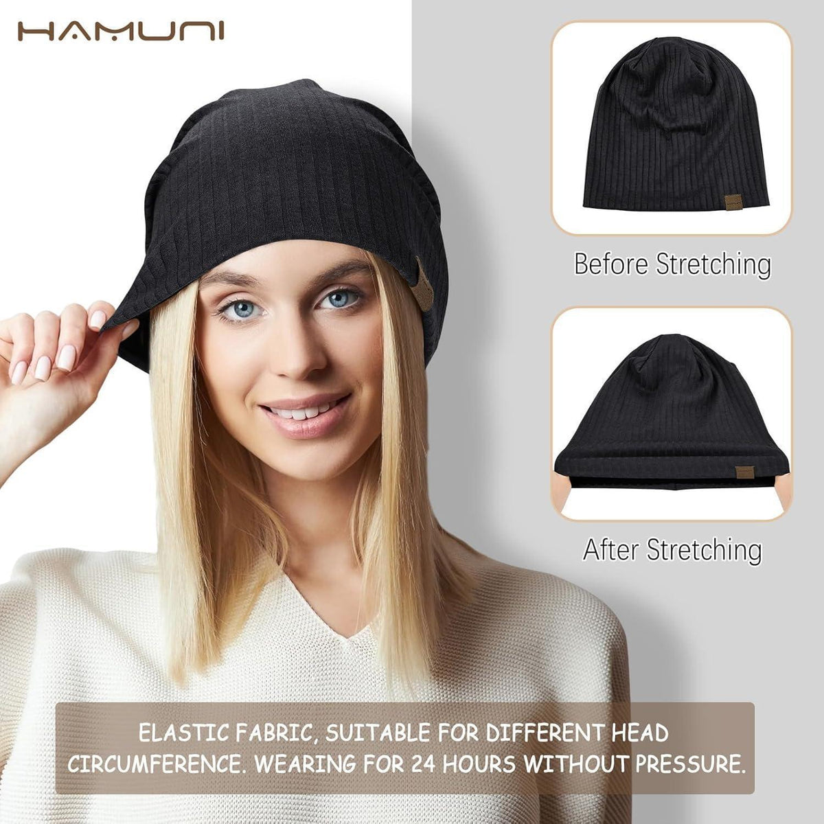Slouchy Beanie Mütze – Weiche, Atmungsaktive Unisex Kopfbedeckung
