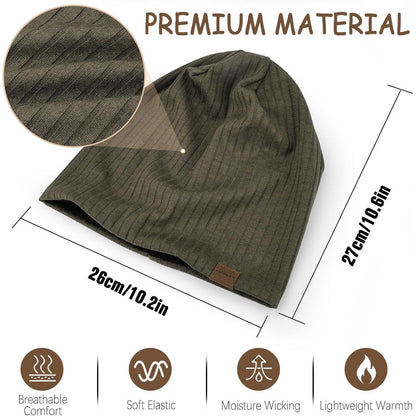 Slouchy Beanie Mütze – Weiche, Atmungsaktive Unisex Kopfbedeckung