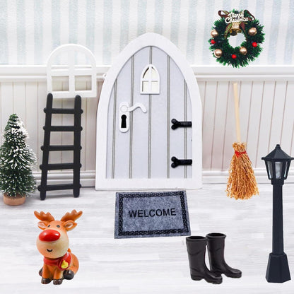 Weihnachten Wichteltür Set Weihnachtswichtel Zubehör Komplettset Kinder