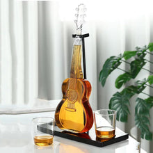 Luxuriöses Whisky-Dekanter Set mit Gitarren-Design 1000ml