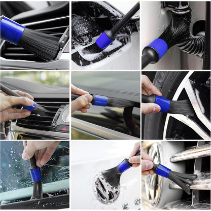 9x Auto Reinigungspinsel Set – Detailbürsten für Innen & Außen