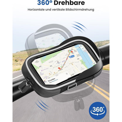 Handyhalterung Fahrrad Wasserdicht 360° Drehbar 4.7-6.5 Zoll