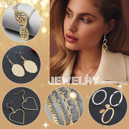 Adventskalender 2024 Frauen Schmuck Weihnachtskalender Damen