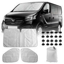 3tlg. Wohnmobil Sonnenschutz für Renault Trafic, Opel Vivaro, Nissan NV300, Fiat Talento