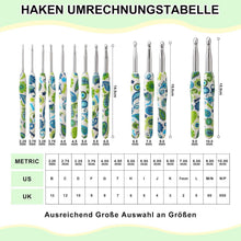 Häkelnadel Set 14 Größen – Ergonomisch & Tragbar