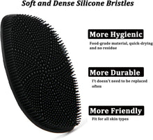 Silikon Gesichtsreiniger Bürste Peeling Massage Pad für