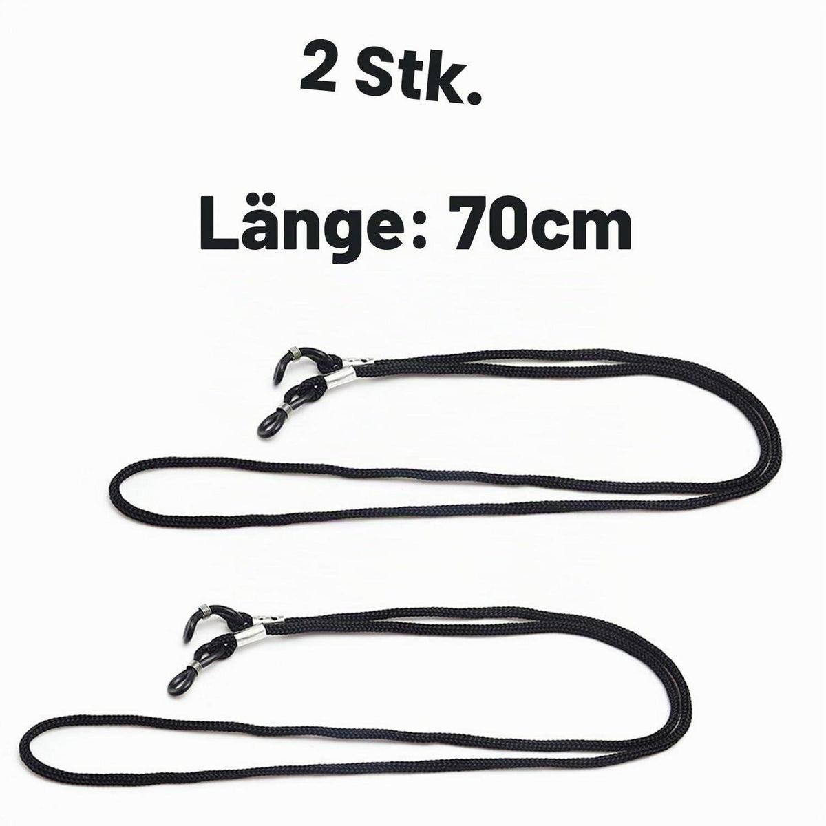 2x Brillenband Herren Damen – Rutschfeste Brillenkette