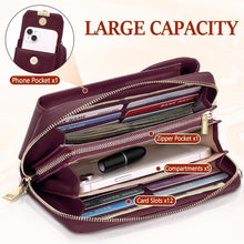 Handytasche mit Geldbörse RFID Schutz Damen Crossbody
