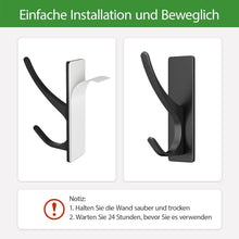 Klebehaken Ultra Stark: Haken Ohne Bohren Bis Zu 6kg - 4 Stück Metall