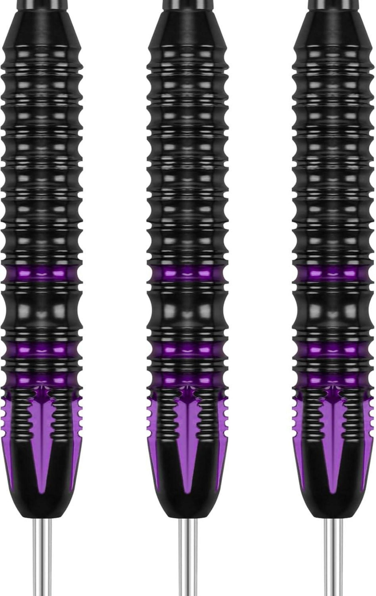 Dartpfeile Set Profi Steeldarts 24g 22g Aluminiumschaft Lila Blau