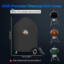 Grillabdeckung 47cm – Wasserdicht & UV-Beständig