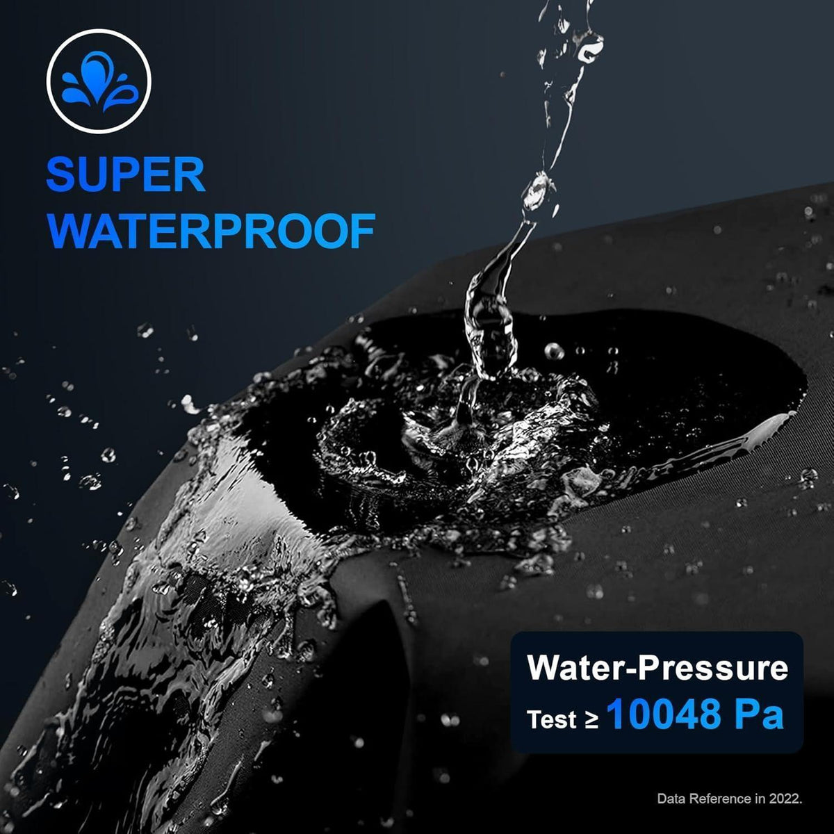 Grillabdeckung 47cm – Wasserdicht & UV-Beständig