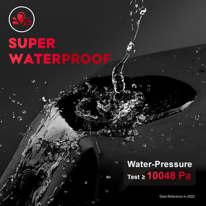 Zettum Grillabdeckung 132 cm für Weber Spirit 300 Serie Wasserdicht & UV-beständig
