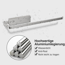 Küchenrollenhalter ohne Bohren, selbstklebend, Aluminium, Silber