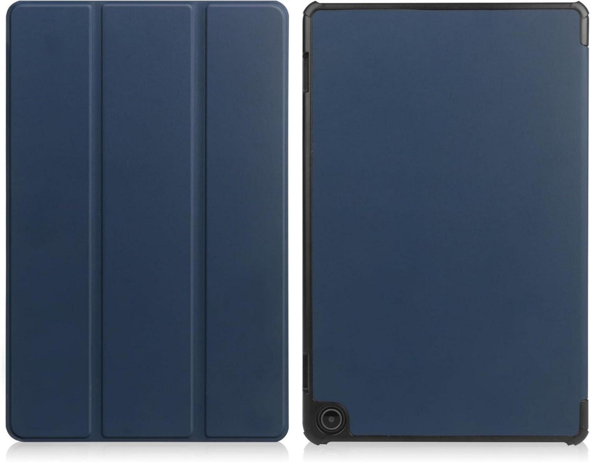 Hülle Fire HD 10 10 Plus 2023 Slim Leder Schutzhülle - Blau