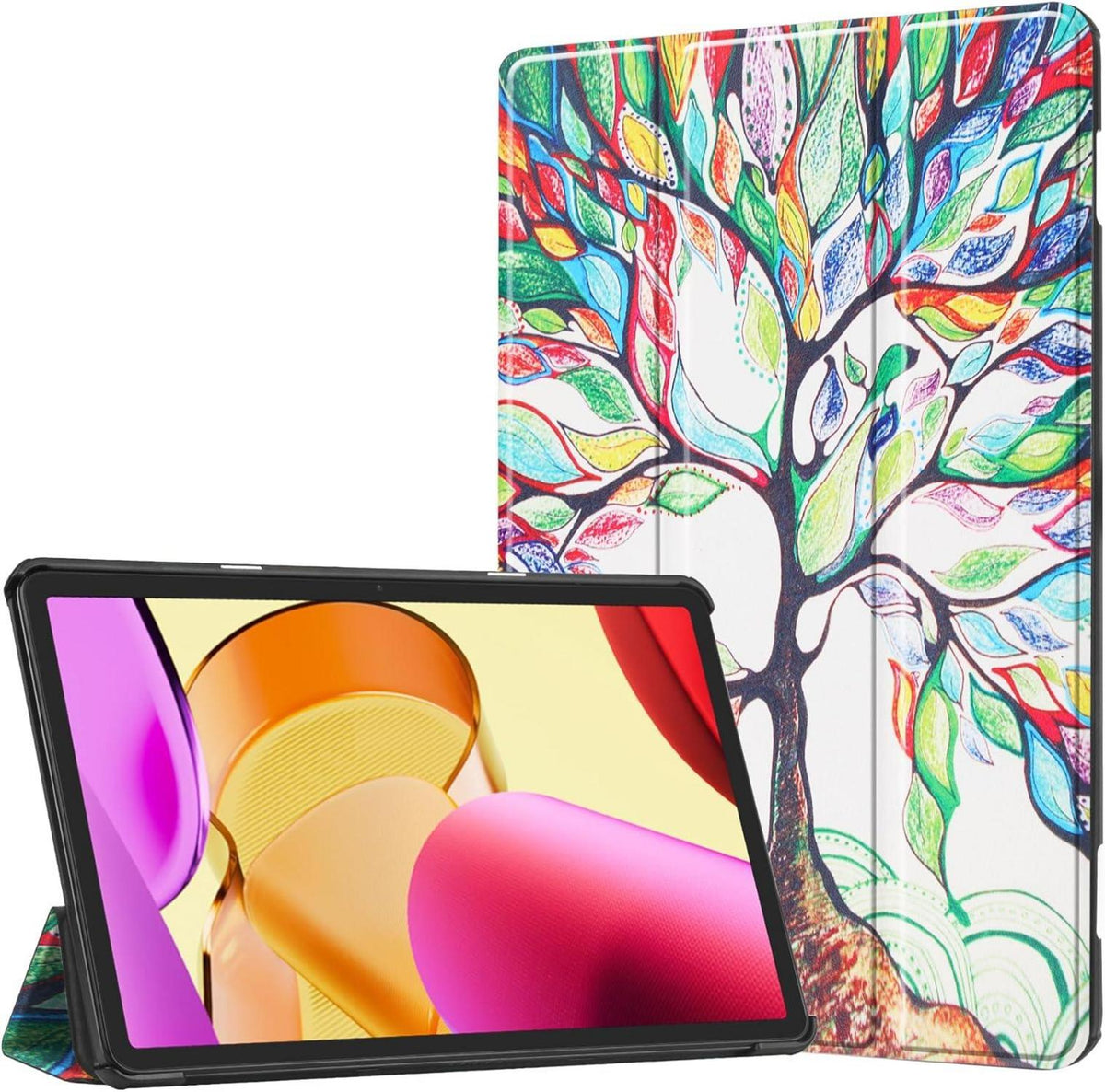 Fire HD 10 & Fire HD 10 Plus 13. Generation Lederhülle mit Ständer