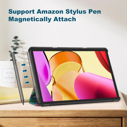 Hülle für Fire HD 10 2023 & HD 10 Plus - Slim Leder Schutzhülle