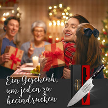 Küchenmesser Damaststahl Weihnachtsgeschenk