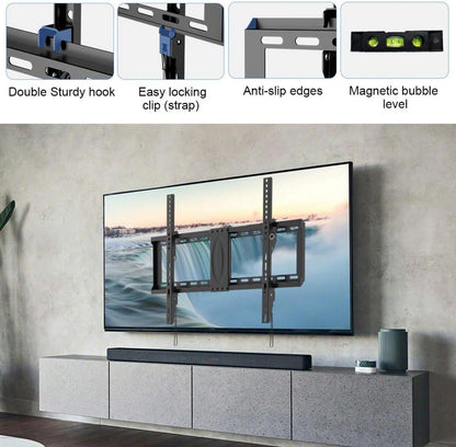 Neigbare TV Wandhalterung 37-82 Zoll bis 60kg VESA 600x400