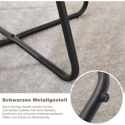 Lounge Sessel Grau Lammwolle Modern mit Metallbeinen