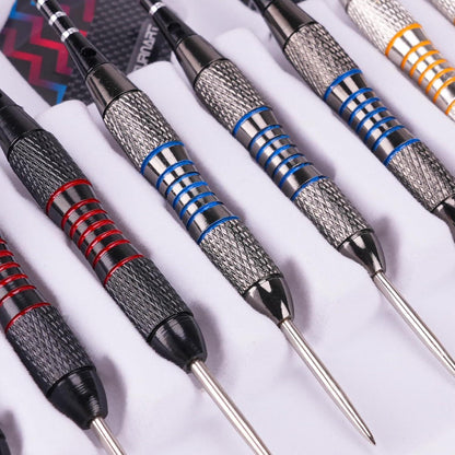 Turnart Dartpfeile Metallspitze 24g 9 Stück Steel Set mit