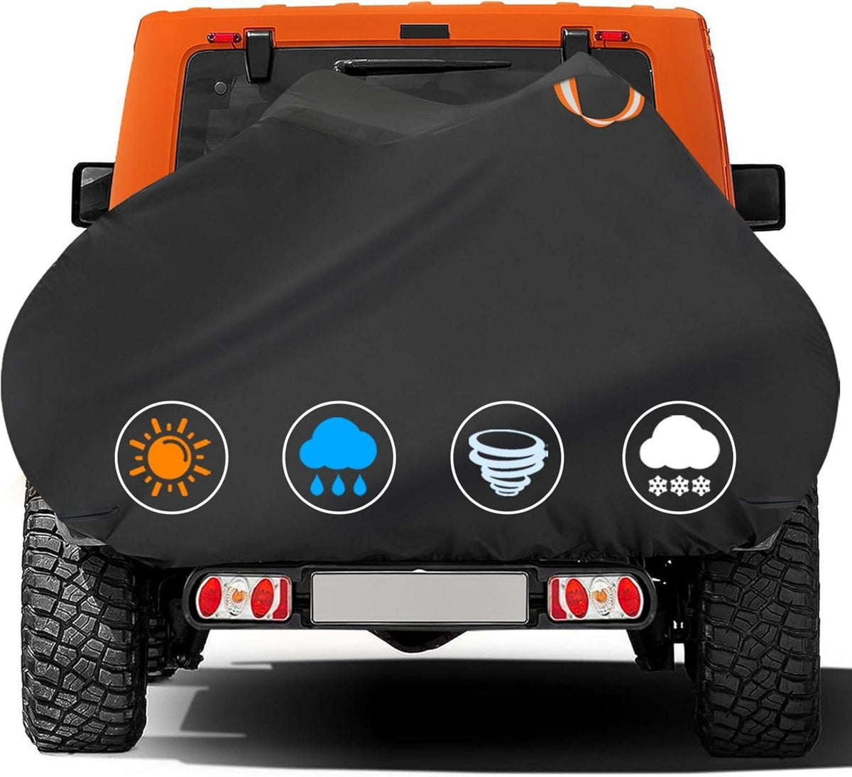 Fahrradabdeckung für 3 Fahrräder Wasserdicht & Heavy Duty 600D
