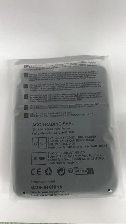 Laptophülle 15,6-16 Zoll Sleeve Tasche MacBook HP Dell Lenovo Asus Schwarz