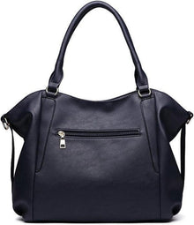 Miss Lulu Tote Schultertasche Damenmode Geschenk PU Leder