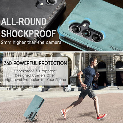 Handyhülle Samsung Galaxy A14 5G/4G RFID Leder Flip Case 360° Standfunktion