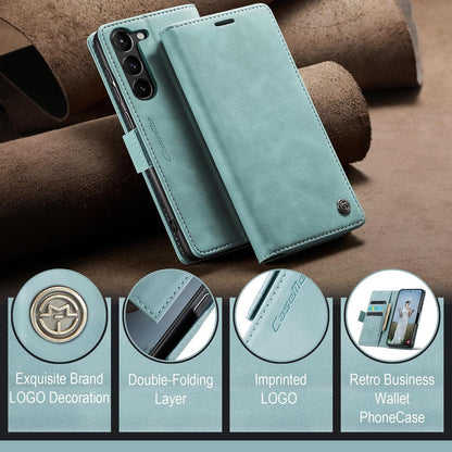 Handyhülle Samsung Galaxy S23 5G Premium Leder Klapphülle RFID Magnet